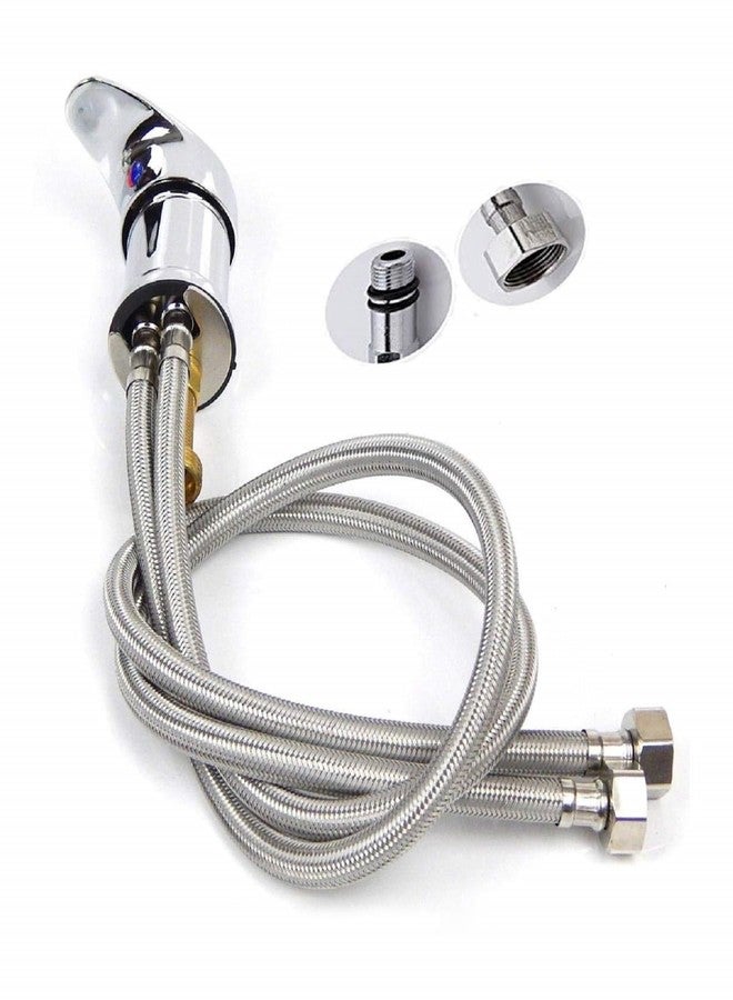 JAGGER JAG293, SS-304 Grade, Replacement Hose Pipe For Wash Basin & Kitchen Mixers Or Centre Hole Leg Pipe, [ Combo Pack Of 2 ], Grey (18" INCH) - Image 4